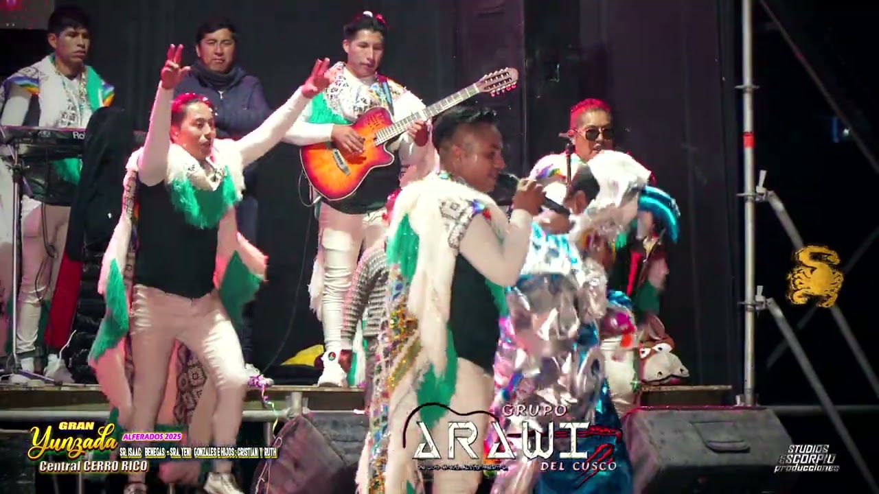 ARAWI del CUSCO - CABALLO BAYO ..En Vivo Central CERRO RICO