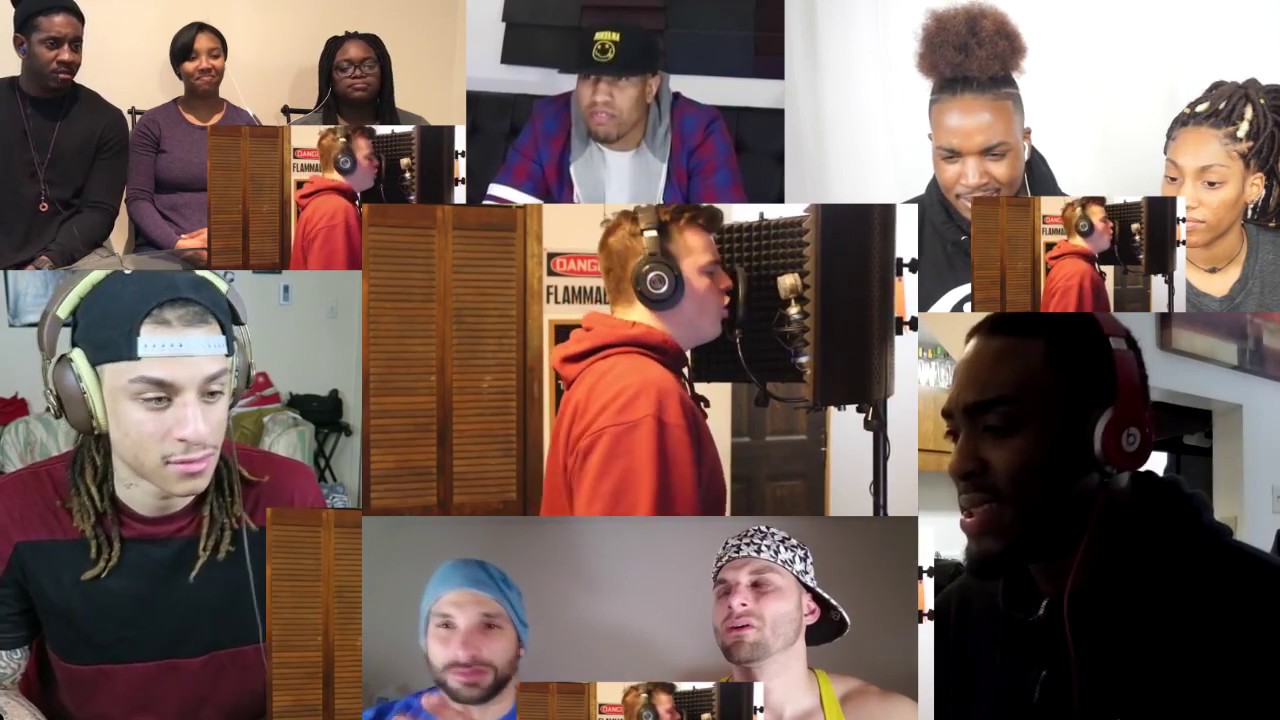 IAMTHEREALAK | Lights Out Remix - REACTION MASHUP