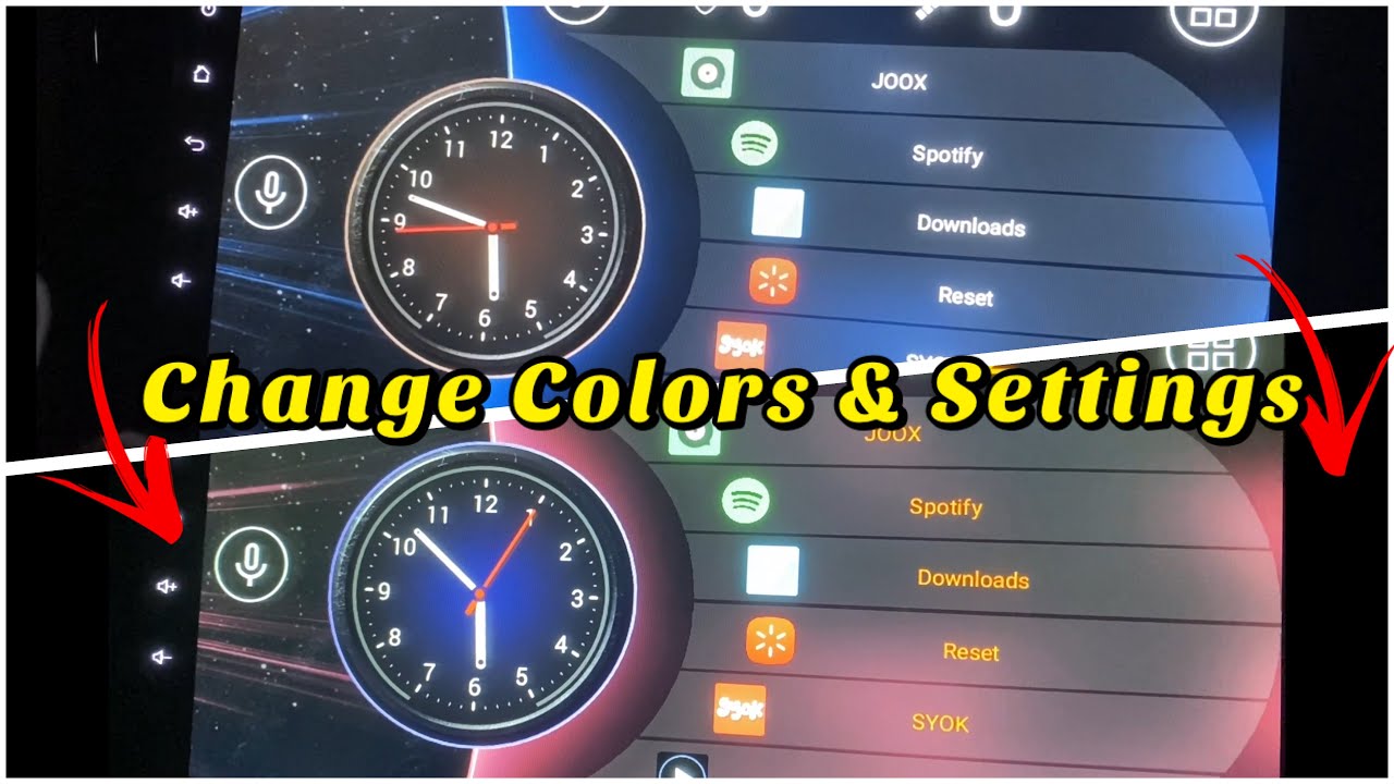 Как бесплатно изменить цвет и настройки Car Launcher?