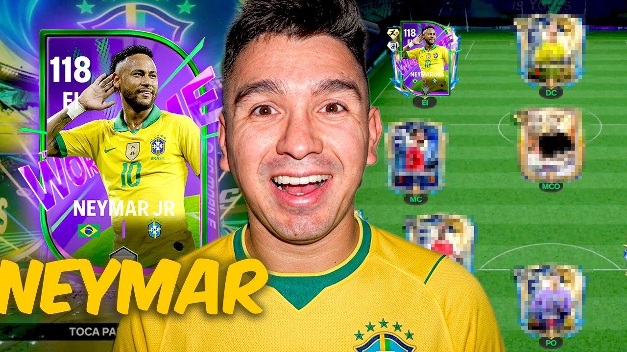 🎁 Regalan a NEYMAR JR GRATIS en FC MOBILE 😮