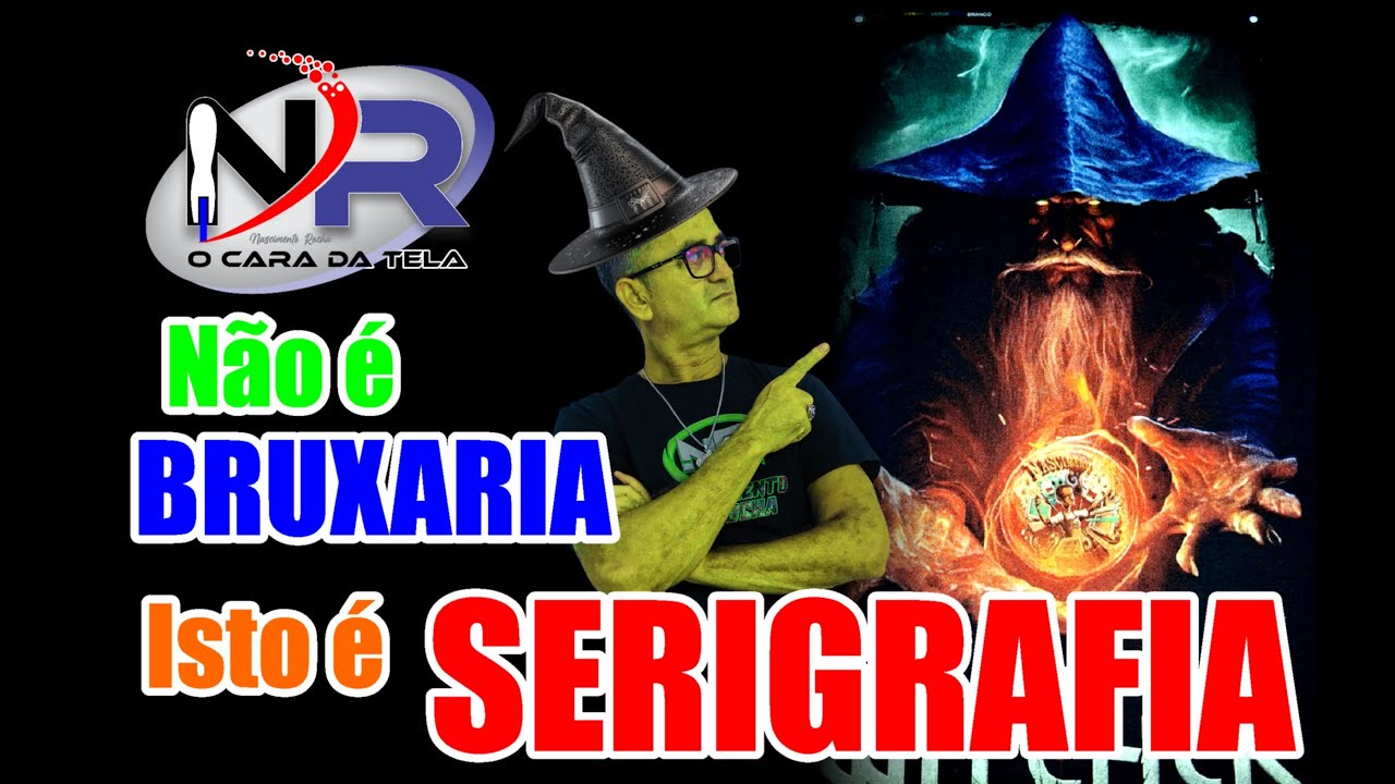 ESTAMPA BRUXO COM EFEITO TERMOCROMICO