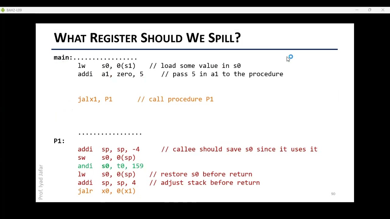 COA1 Lecture 11