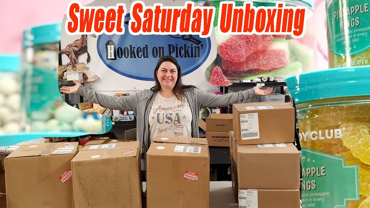 Sweet Saturday Unboxing - Checkout our Latest Unboxing of all the New Yummy items we have!