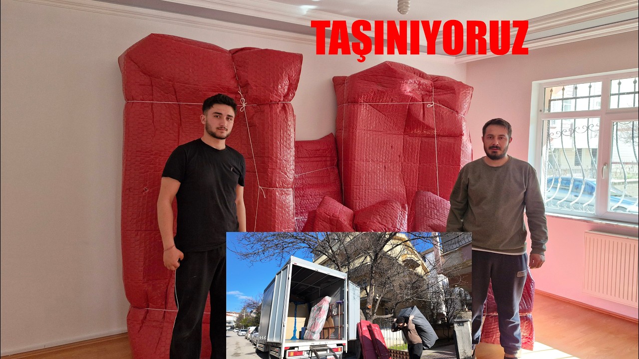 TAŞINIYORUZ EŞYALARIMIZ &Ccedil;OK G&Uuml;ZEL İHTİNALI BİR ŞEKİLDE Y&Uuml;KLENİYOR