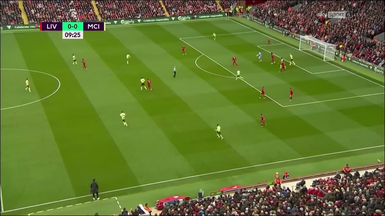 Liverpool v Manchester City Premier League 22/23 Tactical Cam