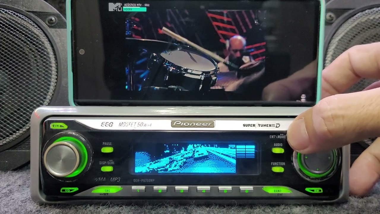 Pioneer Golfinho Deh-p6750mp com Bluetooth 0322 ML