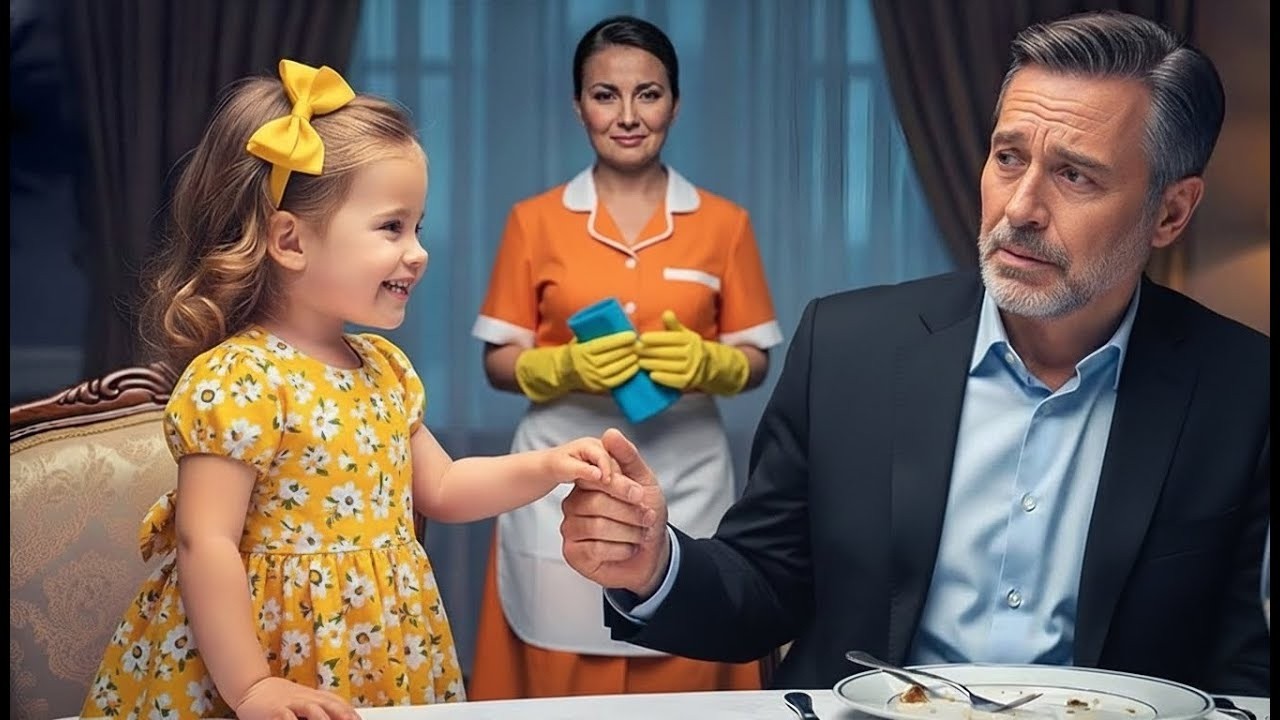 The Terminally Ill Millionaire Dined Alone—Until the Maid’s Daughter Brought Him Back to Life