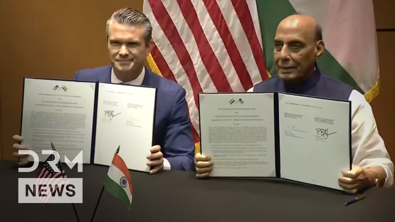 HISTORIC DEAL: India-U.S. Sign 10-Year Defense Pact | Hegseth Meets Rajnath Singh at ASEAN | AC1Z