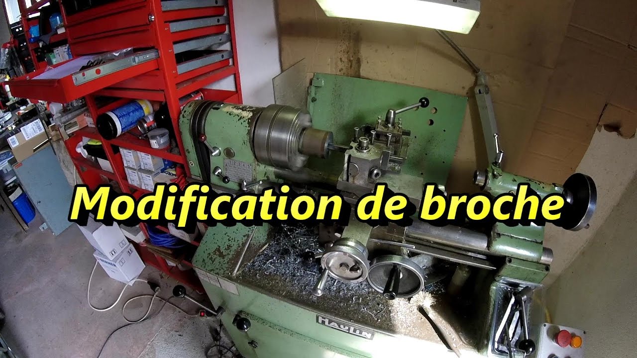 Modification de broche de tour Part 1
