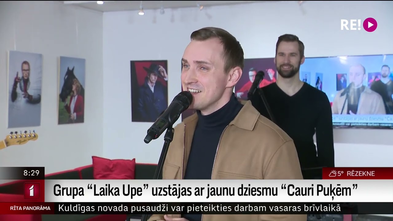 Grupa “Laika Upe” uzstājas ar jaunu dziesmu “Cauri Puķēm”