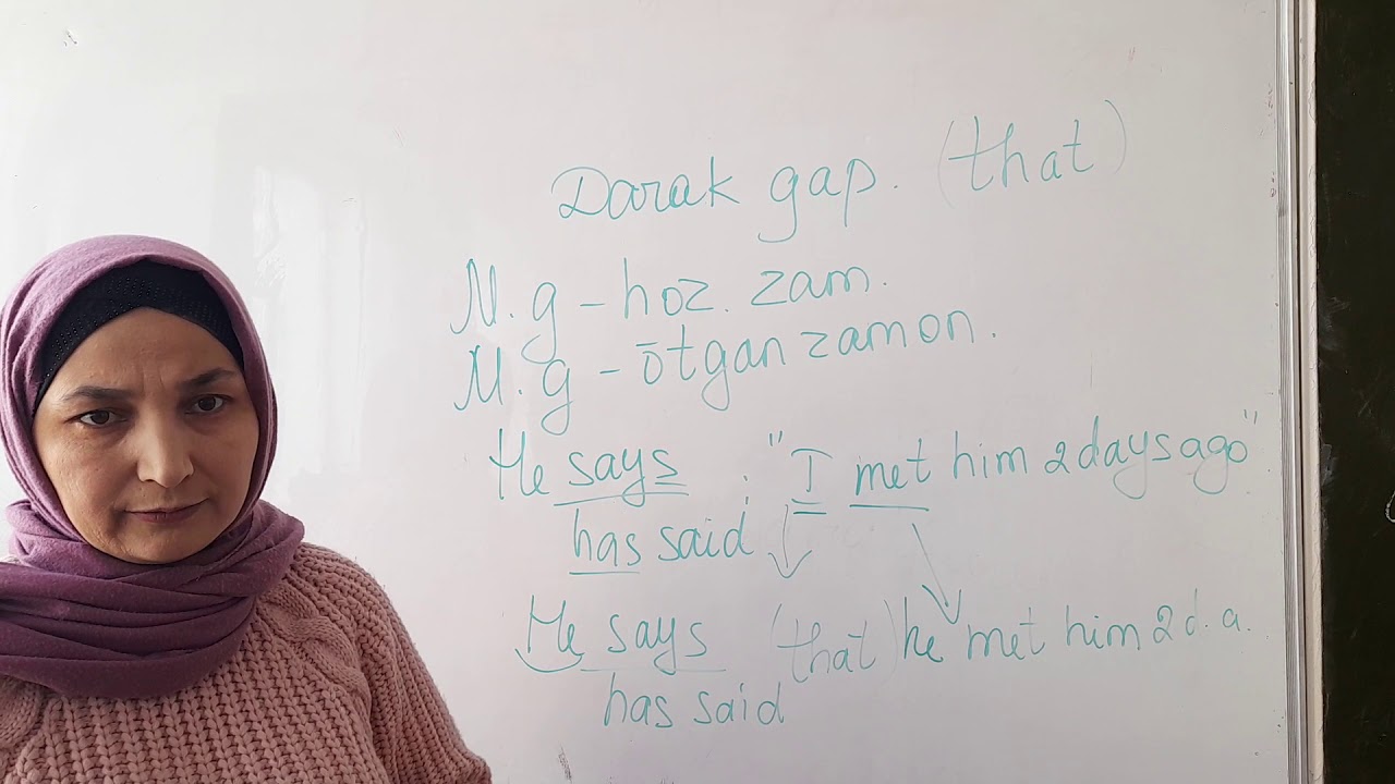 Abituriyent maktabi. Direct and Indirect speech. Ko'chirma va o'zlashritma gaplar.
