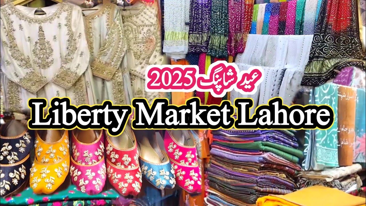 Liberty Market Lahore || Eid Shopping Vlog || Farshi Shalwar || Best Shopping Market In Lahore
