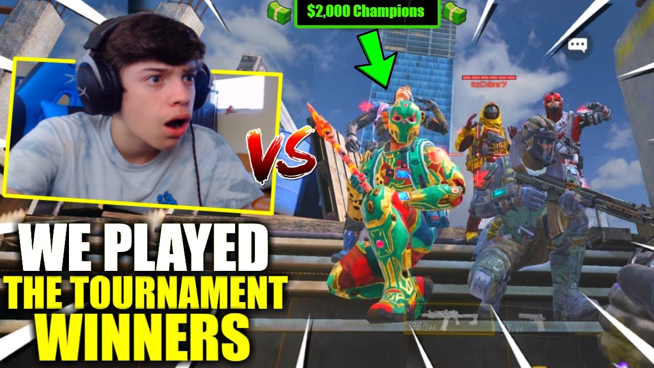 YOUTUBERS Vs $2,000 TOURNAMENT WINNERS! // Scrim w/ Bobby Plays Hitman, BnatesGamer, & YellCODMobile