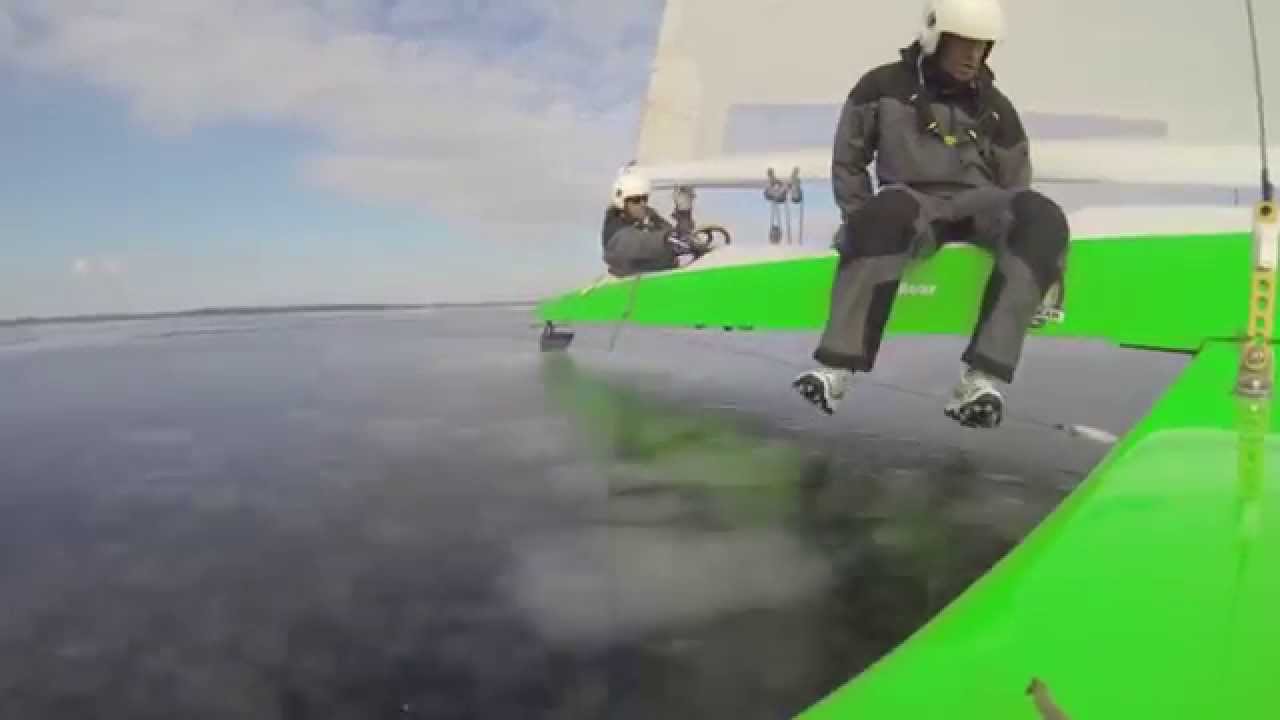 Ice Sailing 2014 / Monotype XV