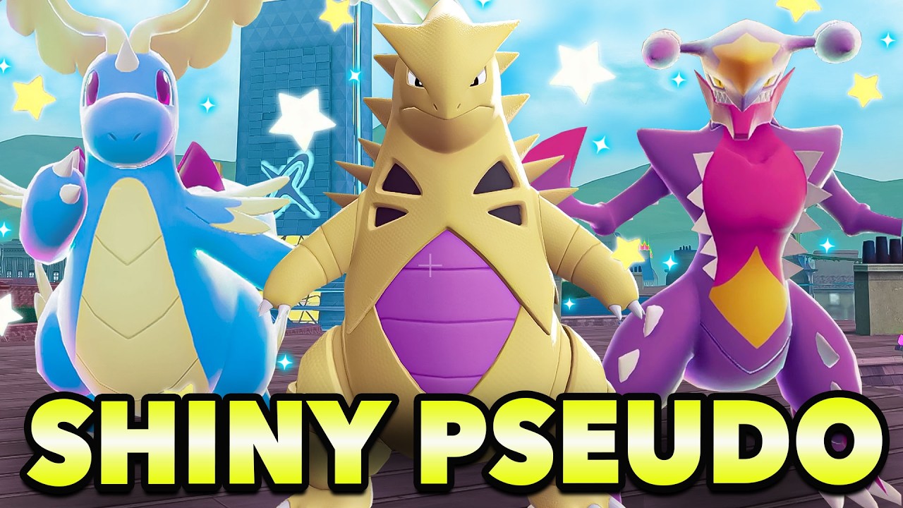 Как быстро получить ВСЕ блестящие псевдолегендарные предметы в Pokémon Legends Z-A
