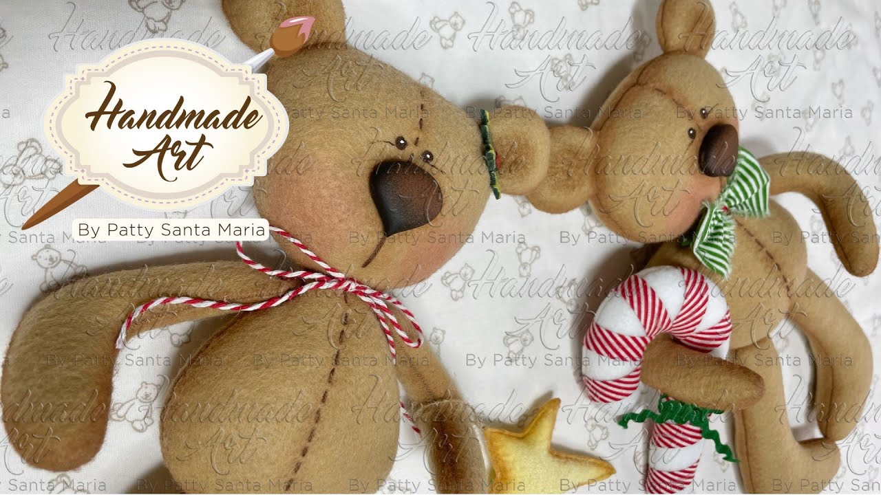 Ositos en fieltro, Animales Encanta2: Otilia y Otto 🧸