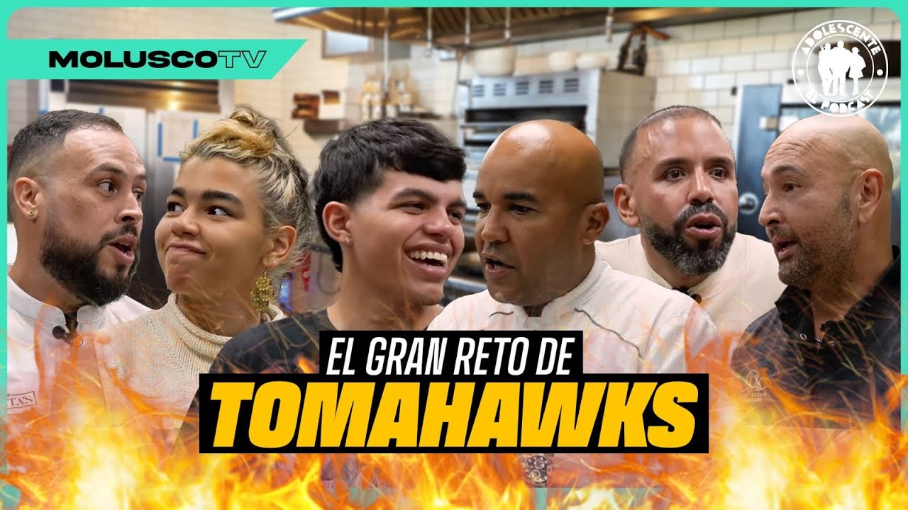 Adolescente: La Gran Batalla de Tomahawks ft Chef Piñeiro, Mario Pagán y Hector Rosa /🔥 EN LA COCINA