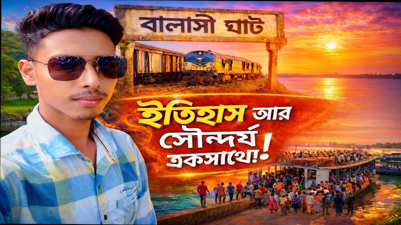 📍 গাইবান্ধার বালাসী ঘাট | History, Nature & River Beauty | Bangladesh Travel Vlog 🌿🌊
