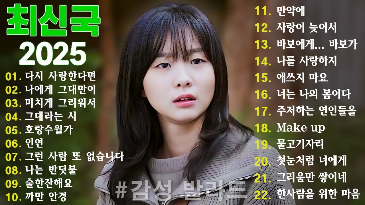 지친 하루 끝 마음을 어루만지는 발라드 🎶 광고 없이 듣는 감성 명곡 셋리스트｜백지영, 성시경, 더원, 이승기, 김필, 양파, 임창정