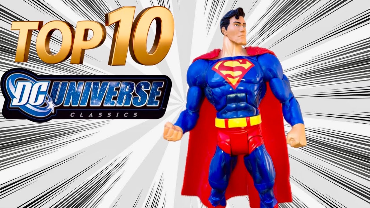 Top 10 DC Universe Classics Action figures #Superman #mattel #Batman