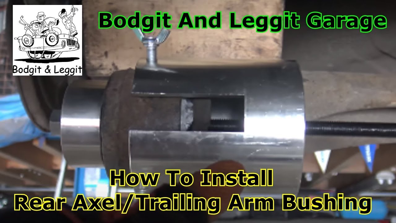 How To Install Opel/Vauxhall Astra Rear Axle/Trailing Arm Bushings  Bodgit And Leggit Garage