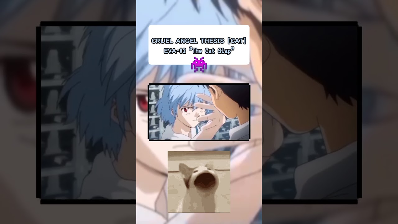 Rei Ayanami slap| Neon Genesis E-Evangelion | @KINGRECORDS | #animesong |