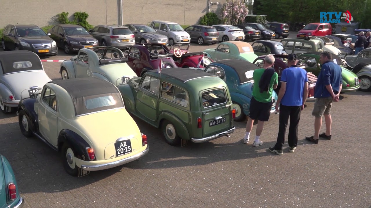 32 Fiat 'Topolino's ' gaan op tourtocht    2018