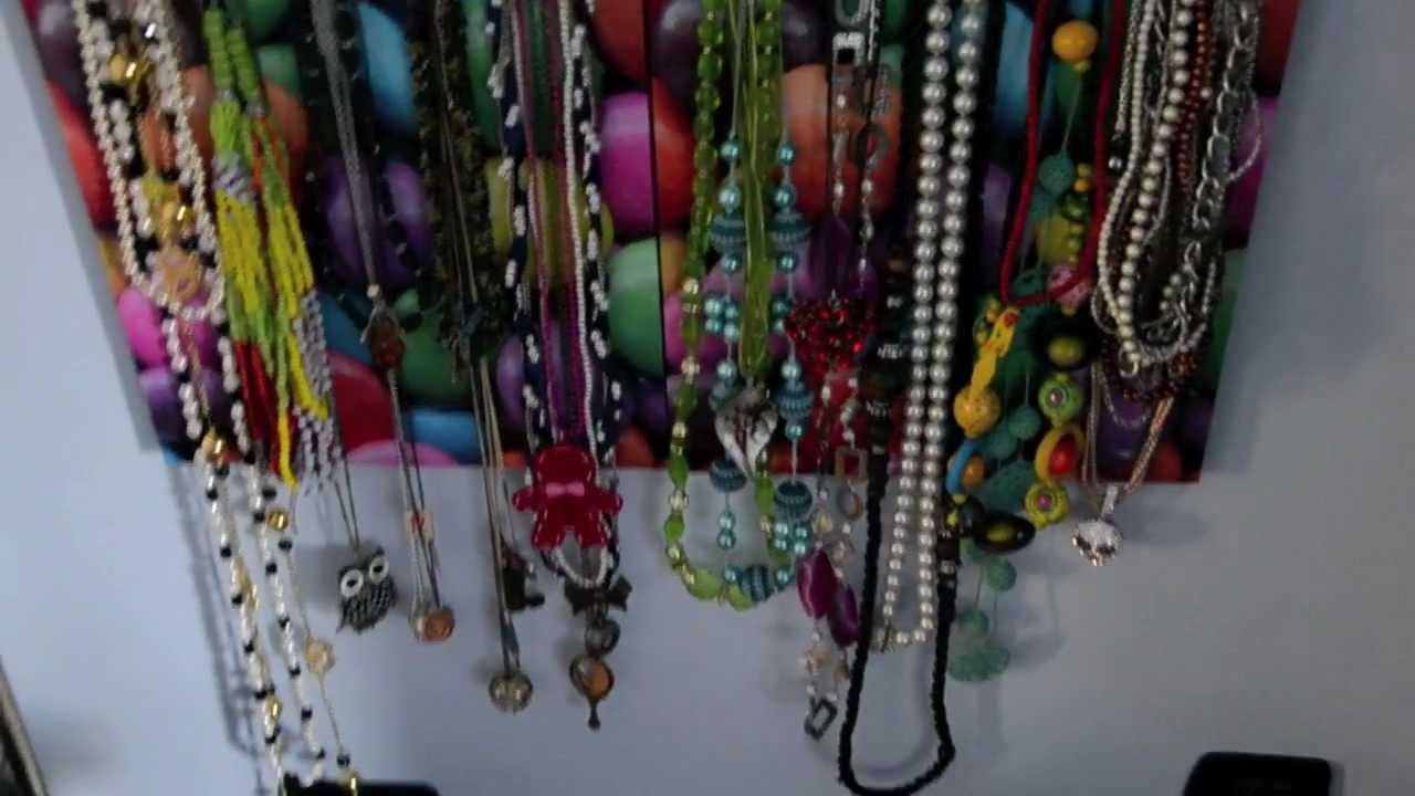 DIY Il mio nuovo PortaCollane!!!