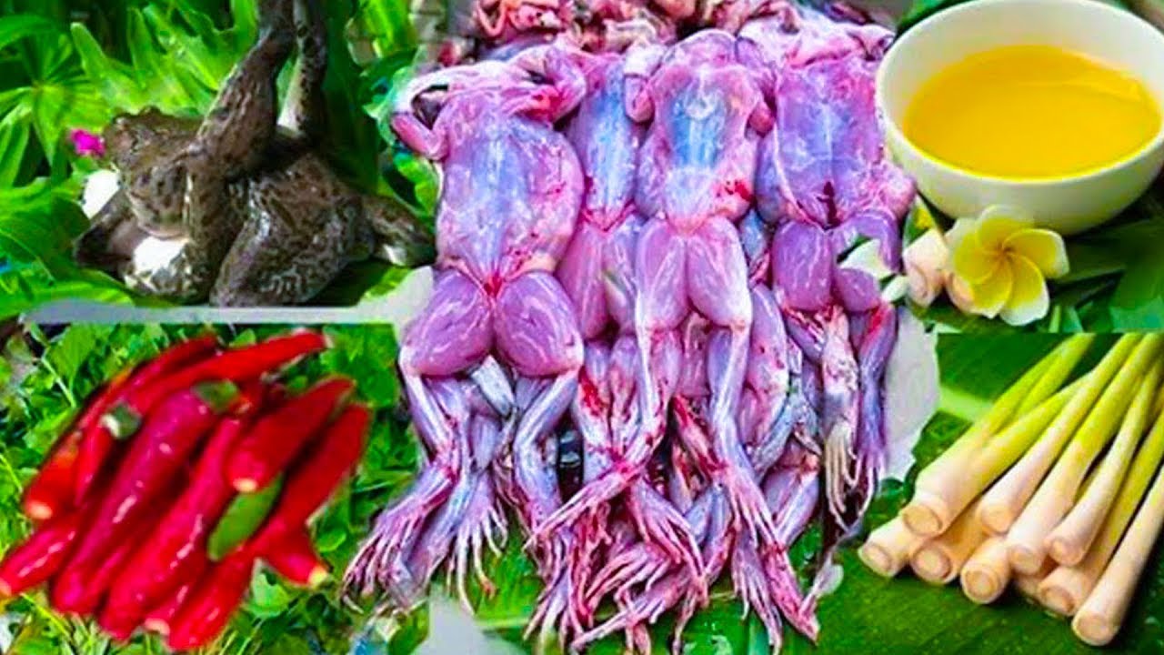 Hot Fried Frog-Asian Food Recipes-Fried Frogs Recipe [Easy Food]