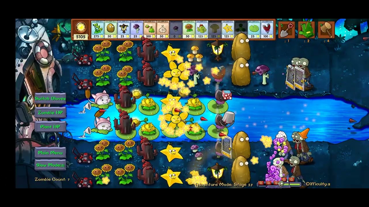 Pvz fusión adventure mode 2 @tractor4lyff_4x4___CG @anjalisingtomar123 