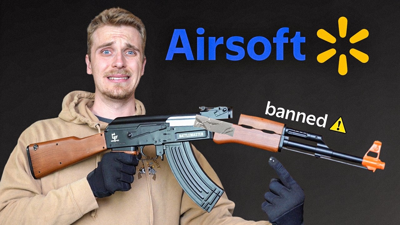 Я тестировал запрещенное страйкбольное оружие из Walmart!