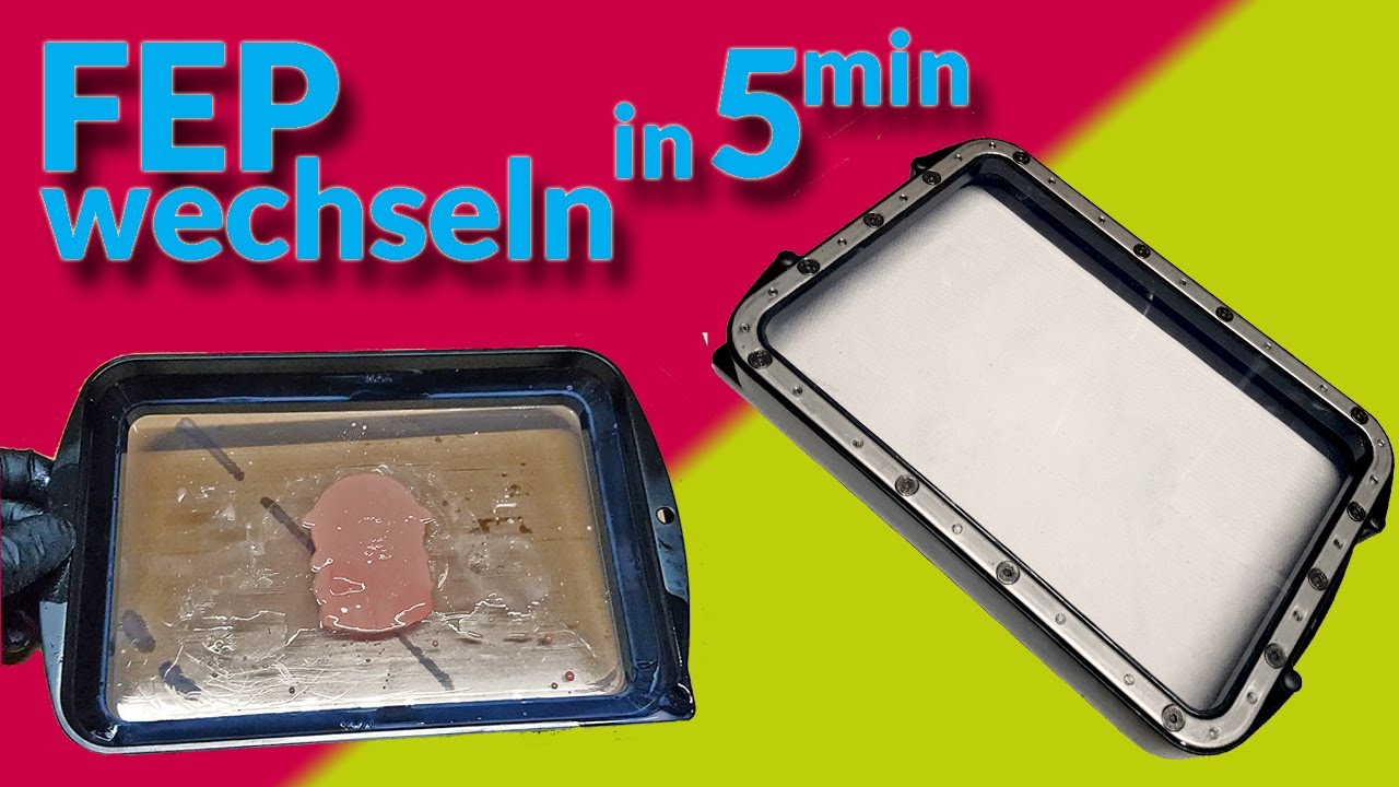 FEP Folie beim 3d Drucker wechseln          Ganz schnell und einfach!