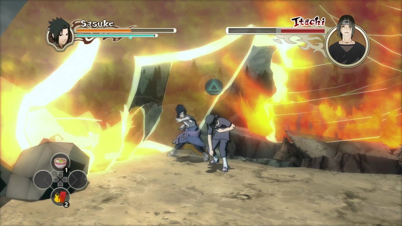 PS3 火影忍者 終極風暴2 佐助對鼬