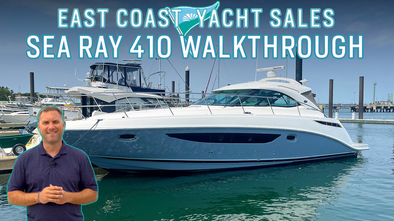 Sea Ray 410 Sundancer SOLD by Mike Porter With East Coast Yacht Sales