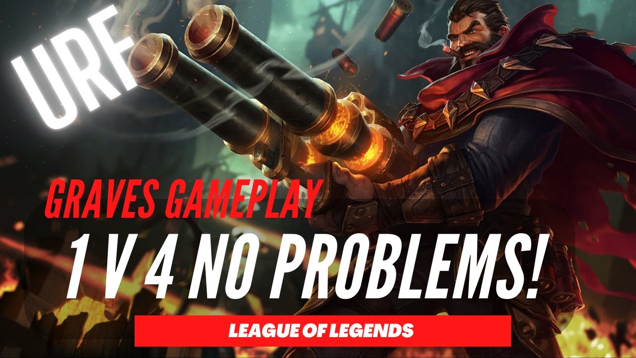 When a 1v4 Looks Easy! - Graves URF Gameplay