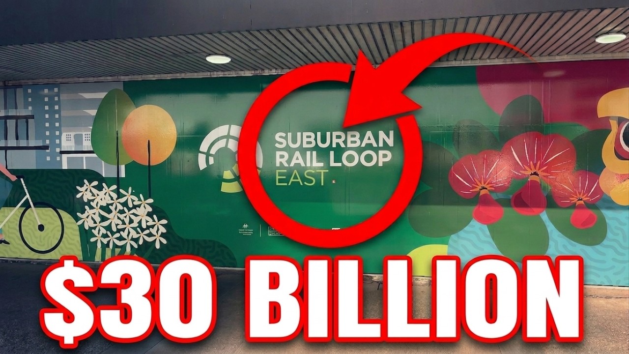 Victoria's Most CONTROVERSIAL Rail Project | Suburban Rail Loop East