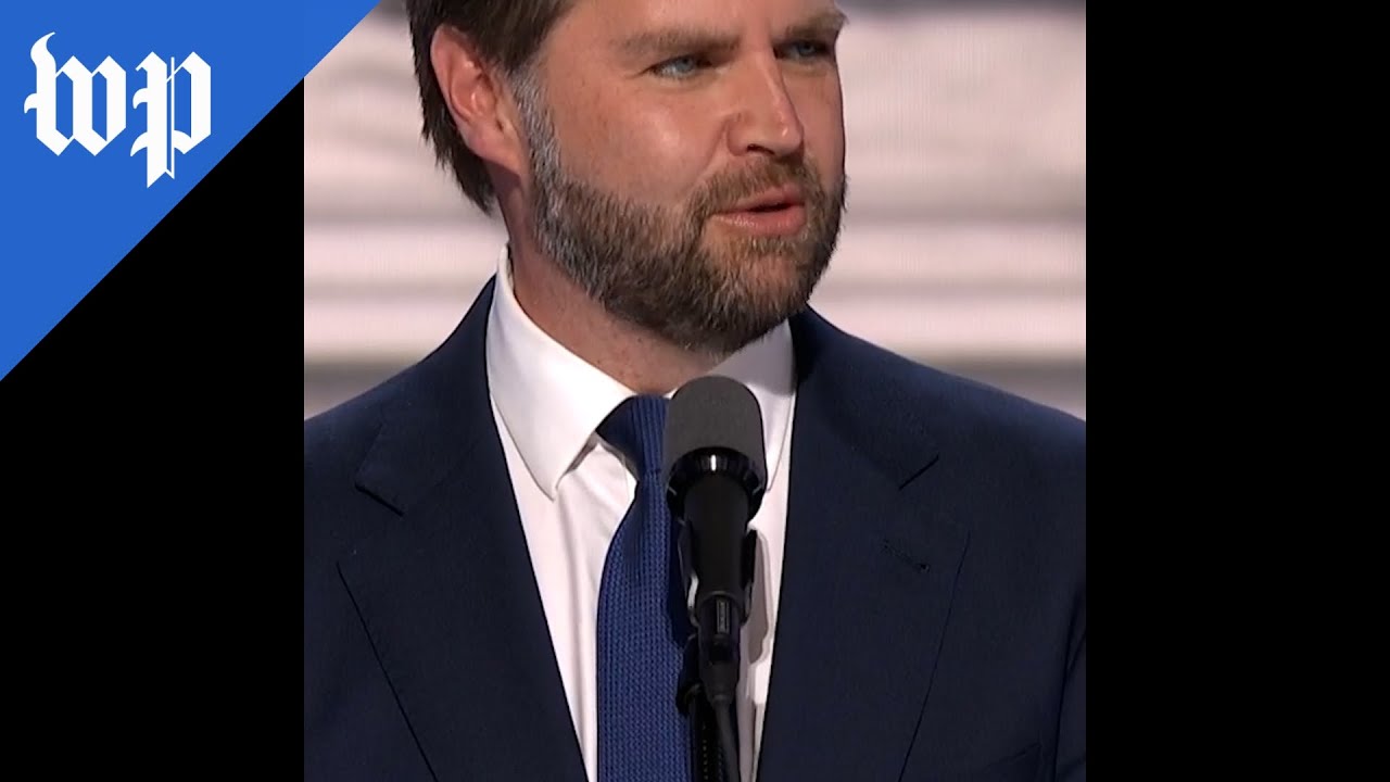 J.D. Vance&rsquo;s RNC acceptance speech in 60 seconds