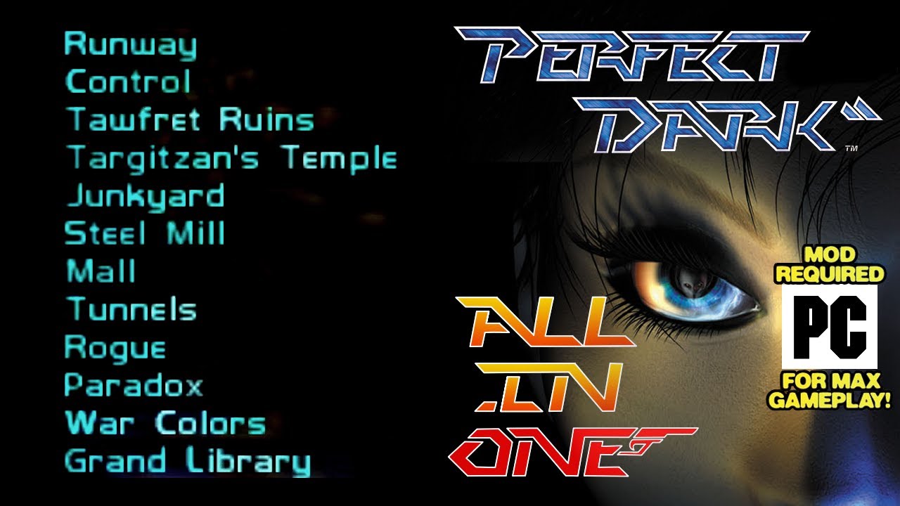 Latest Update Out NOW! (71 Arenas Total) | Perfect Dark: All in One (PC Mod)
