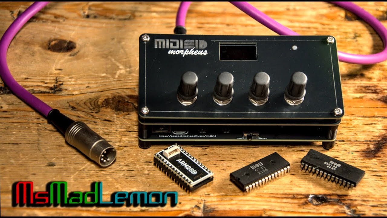 Знакомство с модулем синтезатора MIDISID Morpheus SID — C64 SID Geekout