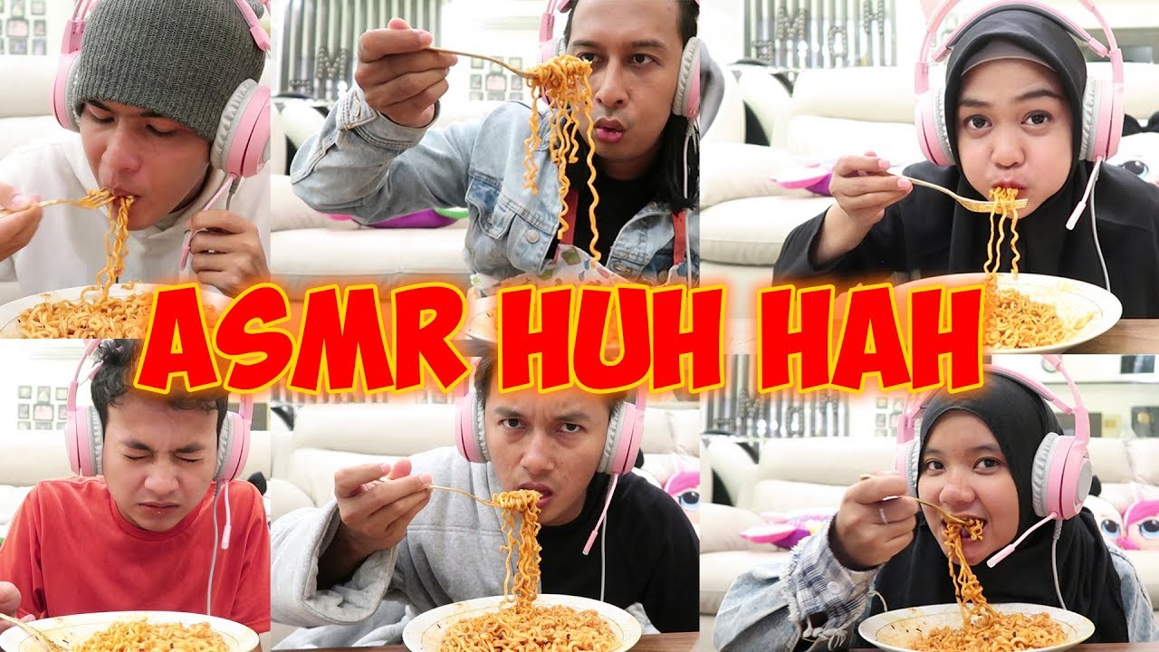 ASMR SAMYANG - KEDENGERAN HUH HAH doang zzz