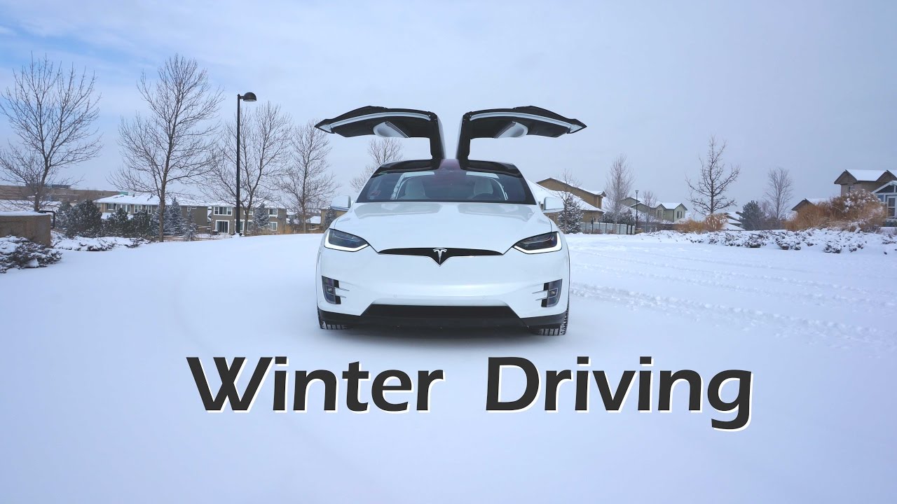 Tesla Model X - Winter Driving & Cold Weather Tips