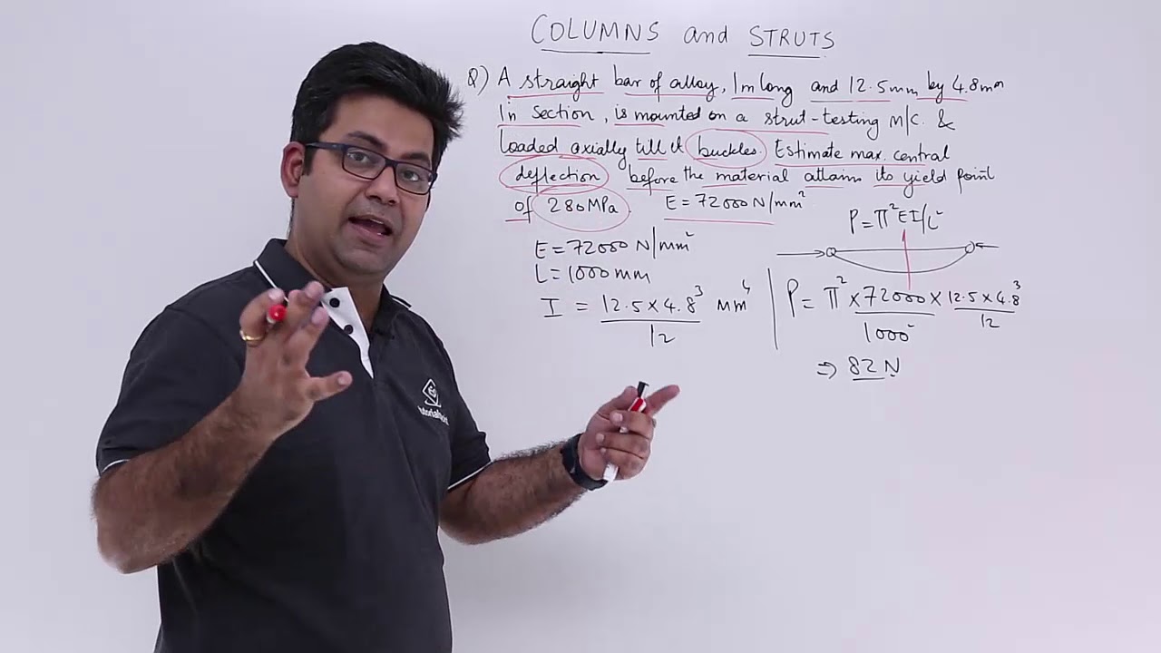 Column and Struts Example
