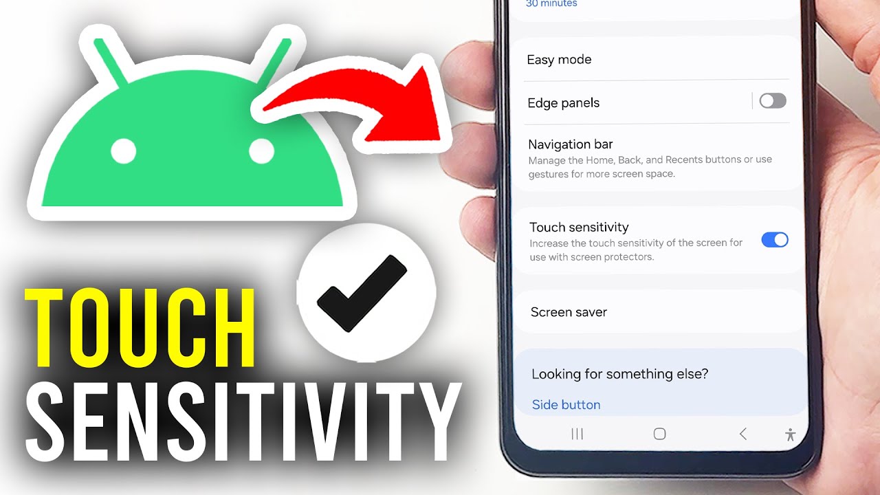 How To Change Touch Sensitivity On Android - Full Guide