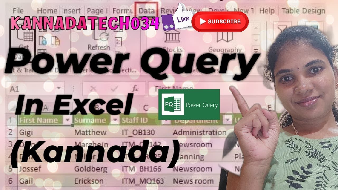 Power Query in Excel (Kannada)