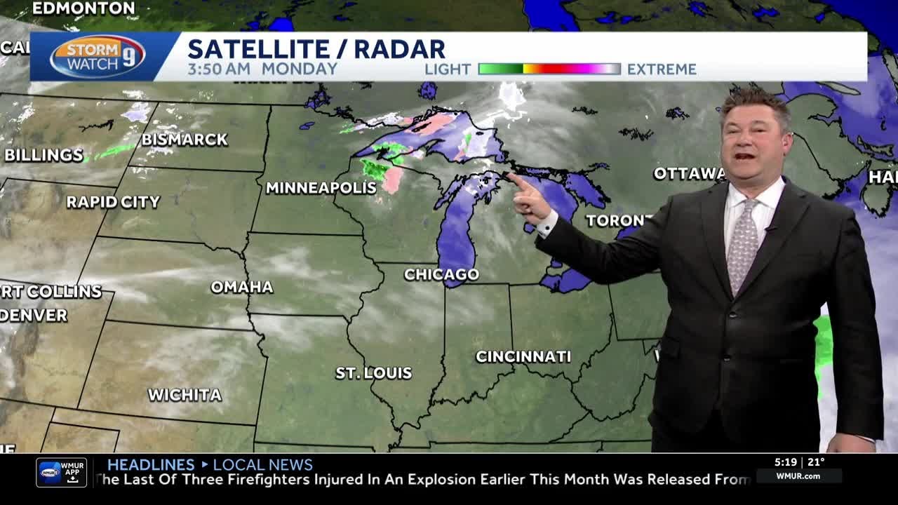 Video: 30s with clouds, few flurries possible