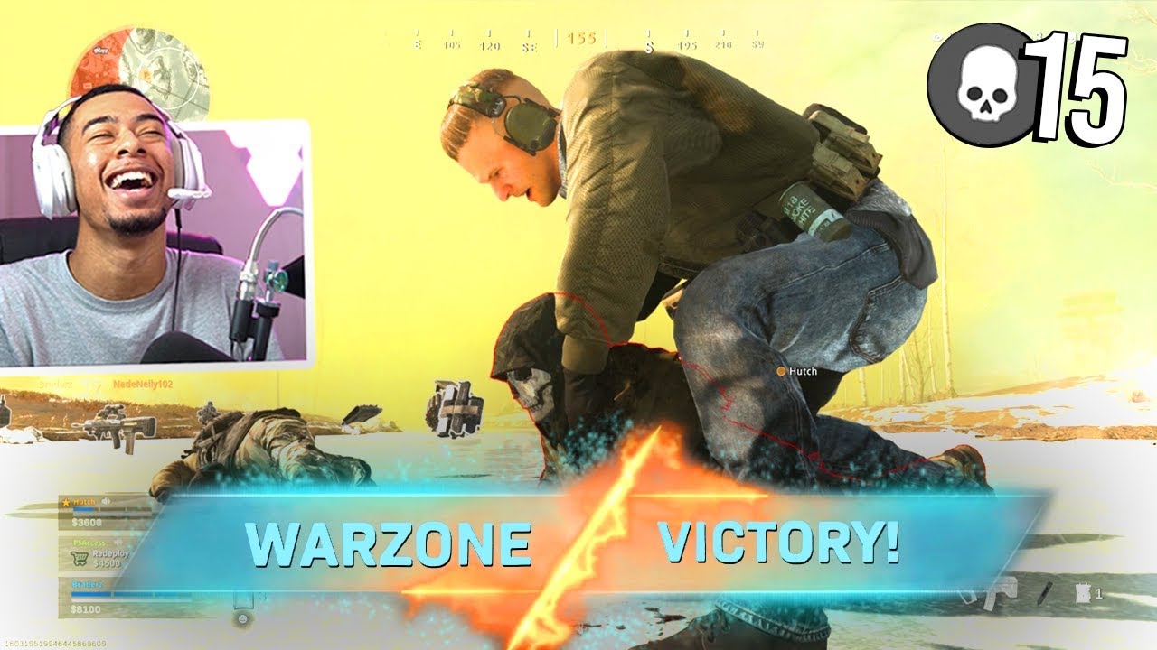 FIRST Modern Warfare WARZONE WIN! - 15 KILL BATTLE ROYALE GAMEPLAY