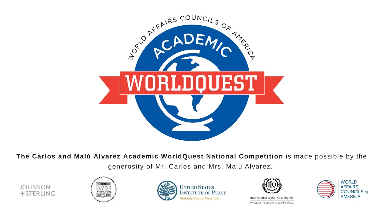 Carlos and Malú Alvarez Academic WorldQuest 2023 National Competition Livestream