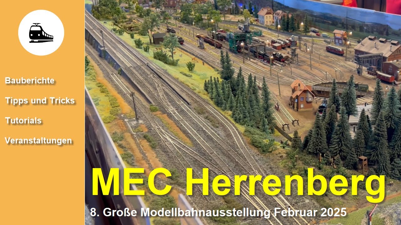 8. Große Modellbahnausstellung MEC Herrenberg 2025