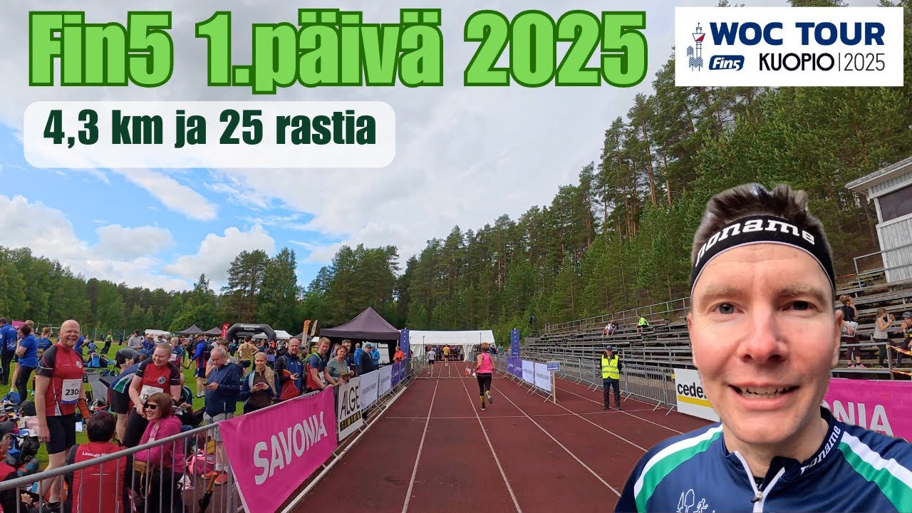 Fin5 1.päivä 2025 | Runsasrastinen sprintti! 🏃🏼