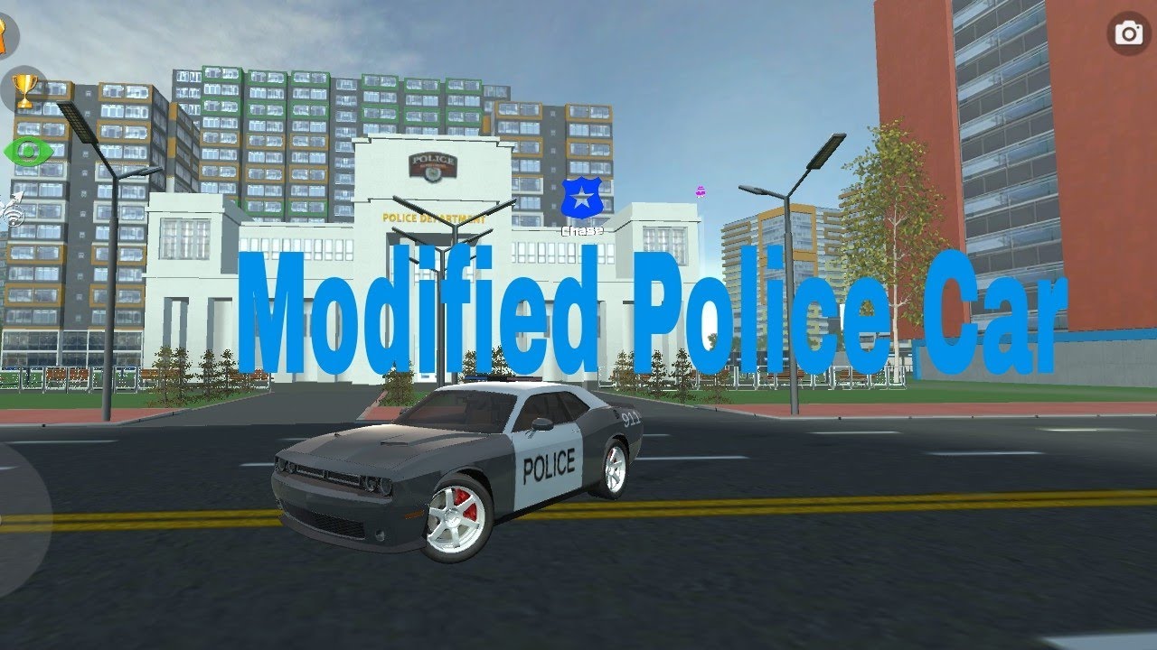 Making a Dodge Challenger Police Car in Car simulator 2
